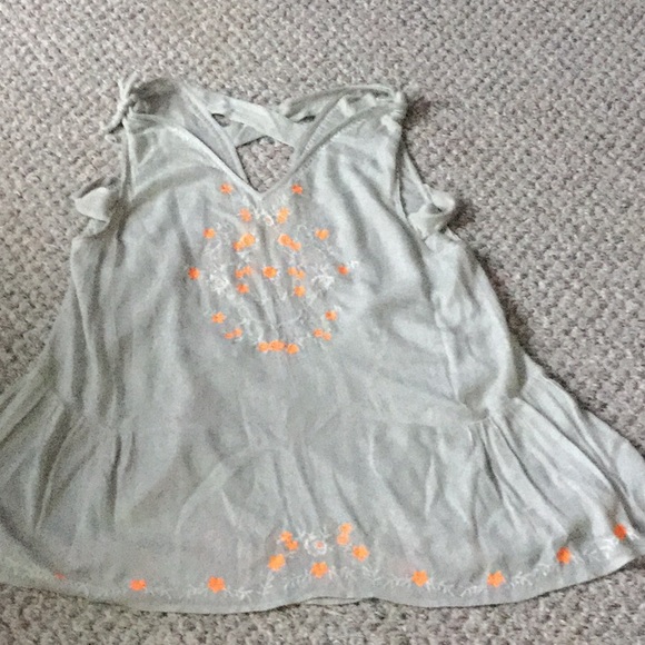 Free People oversized tank top sz Med - Picture 1 of 4